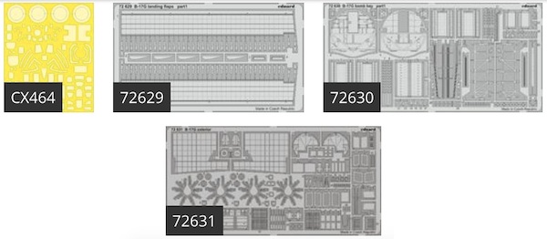 Detailset Boeing B17G Flying Fortress Part III (Airfix)  BIG72121