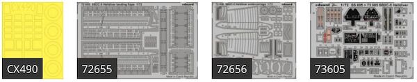 Detailset Curtiss SB2C-5b Helldiver (Special Hobby/Academy) BIG72130