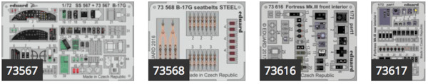 Detailset Boeing Fortress MKIII (Airfix)  BIG72133