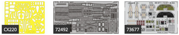 Detailset B24J liberator (Hasegawa)  BIG72151