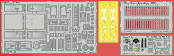 Detailset A4F Skyhawk (Hobby boss)  BIG72156