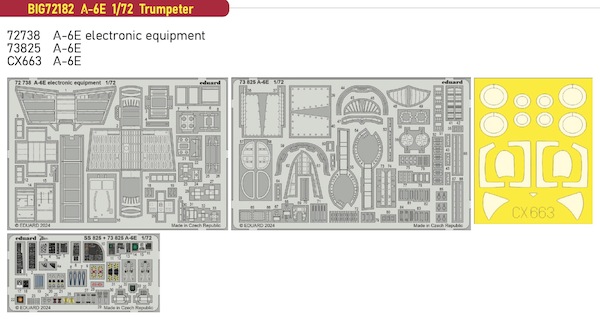 Detailset A6E Intruder (Trumpeter) BIG72182