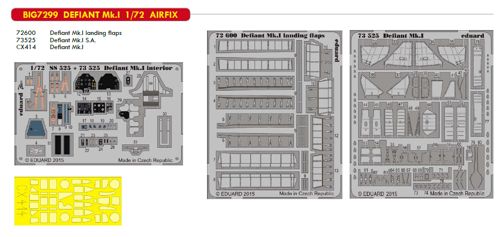 Detailset Defiant MK1 (Airfix) BIG7299