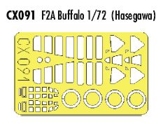 Mask F2A Buffalo (Hasegawa)  CX091