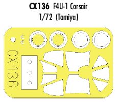 Mask Vought F4U-1 Corsair (Tamiya)  CX136