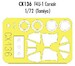 Mask Vought F4U-1 Corsair (Tamiya) CX136