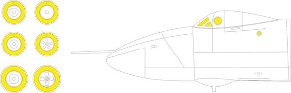 Mask Avro Vulcan B2 (Airfix)  cx604