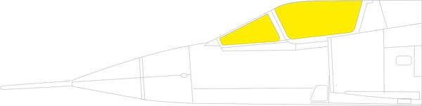 Mask Mirage IIICJ Canopy and wheels (Modelsvit) cx609