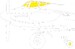 Mask De Havilland Mosquito B Mk XVI Canopy and wheels (Airfix) CX618