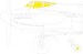 Mask De Havilland Mosquito B Mk XVI Canopy and wheels (Airfix) CX618