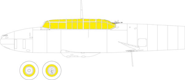 Mask Messerschmitt BF110G-2 (Eduard) CX644