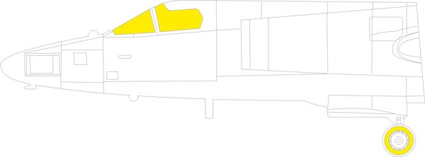 Mask Lockheed U2C (Hobby Boss) CX646