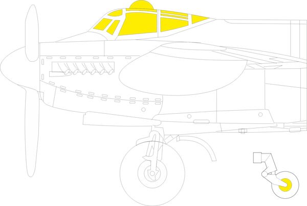 Mask Mosquito PR XVI (Airfix)  CX649