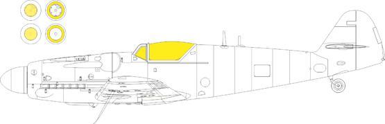 Mask S-199 bubble canopy weekend (Eduard kit) CX652