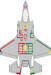Mask F-35A Lightning II RAM Panels - early- (Tamiya kit) CX654