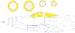 Mask Bell P400 /P39 Airacobra Canopy and wheels (Arma Hobby) CX560