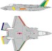 Mask F-35B Lightning II RAM coated Panels (Tamiya kit) CX672
