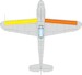 Mask BF109G Wing Leading Edge Wavy Lines CX676
