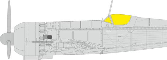 Mask IAR81C Canopy and wheels (IBG) CX682