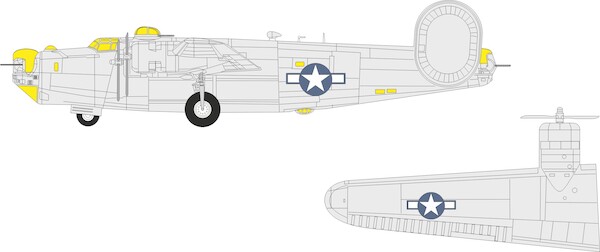 Mask B24J Liberator National Insignia (Airfix)  CX696