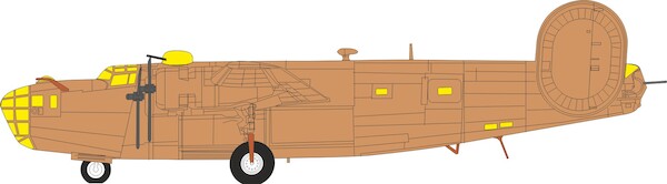 Mask B24D Liberator Glassparts (Airfix)  CX700