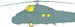 Mask Westland Wessex HC2 Canopy, windows and wheels (Airfix) CX704
