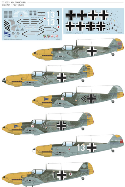 Adlerangriff Experten (Bf109E)  D32003