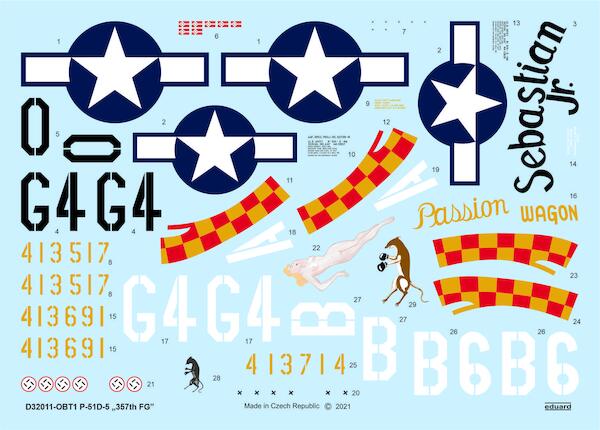 P51D-5 Mustang (357FG) D32011