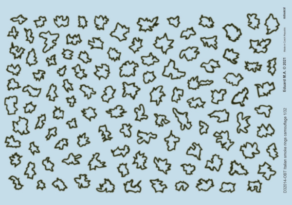 Italian Smoke Rings Camouflage for MC202/MC205  D32014