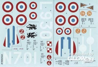 French Aces WW2 (P36, MS406) D48001