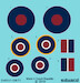 Tempest MKV Roundels -early (Eduard) D48031