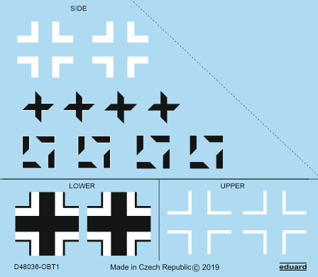 Focke Wulf FW190A-8/R2 National Insignia (Eduard) D48036