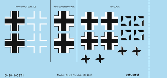 Focke Wulf FW190A-3 National Insignia (Eduard) D48041