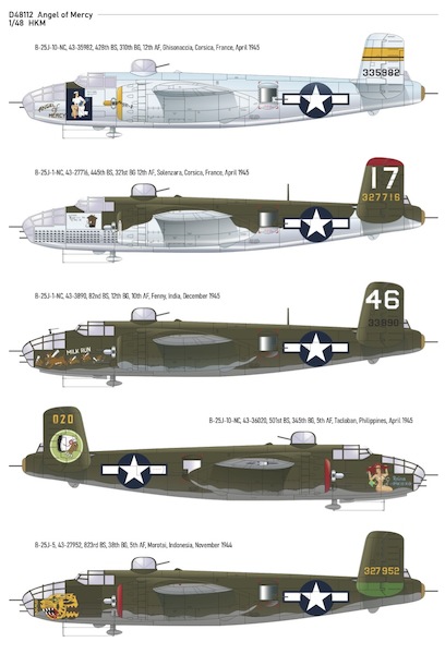 B25J Mitchell "Angel of Mercy" D48112