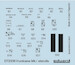 Hawker Hurricane Stencils D72036