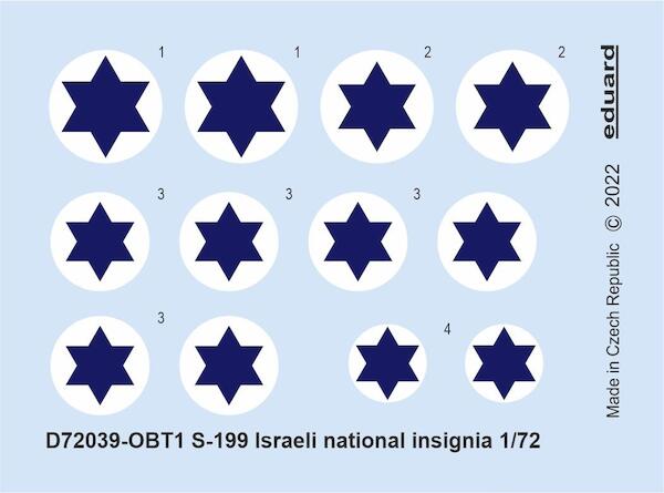 S199 Israeli national insignia (Eduard)  D72039