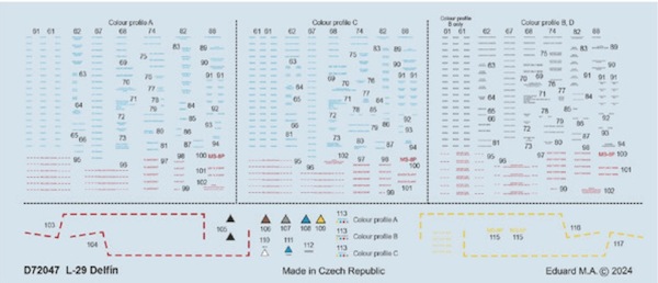 L29 Delfin Stencils  D72047