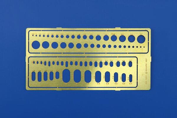 Detailset Circles & Ovals Stencils E00-001
