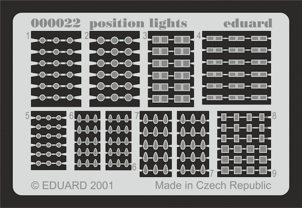 Detailset Position Lights E00-022