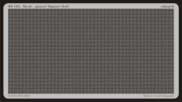 Detailset Mesh Gauze square 8 x 8 E00-105