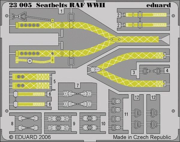 Seatbelts RAF WWII E23-005