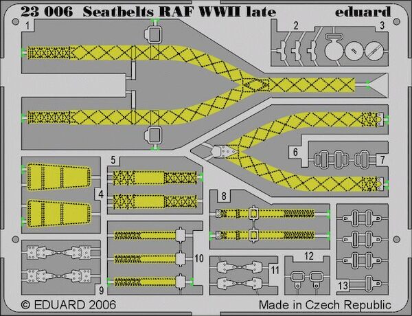Seatbelts RAF WWII Late  E23-006