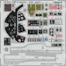 Detailset Grumman F6F-5 Hellcat  Interior set (Airfix) E23-032