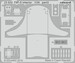 Detailset Grumman F6F-5 Hellcat  Interior set (Airfix)  E23-032