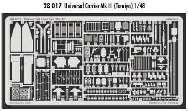 Detailset Universal Carrier MKII (Tamiya) E28-017