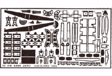 Detailset Mitsubishi A6M Zero  E32-018