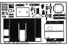 Detailset Messerschmitt ME262A (Interior)  E32-022