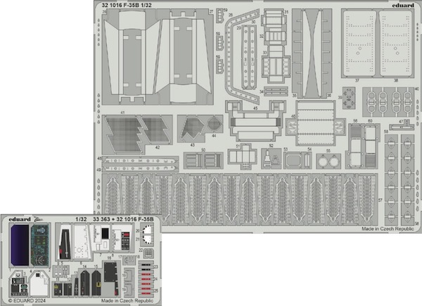 Detailset F35B Lightning II (Trumpeter)  E32-1016