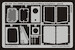 Detailset Focke Wulf FW190 Access and Scribing templates (Hasegawa/Revell)  E32-104