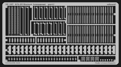 Detailset F/A18 Hornet Armament set (Academy)  E32-107